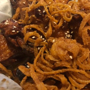 Entrada bucket of bones.