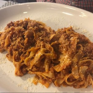 pasta a la bolonesa