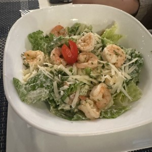 Ensalada Cesar con Camarones
