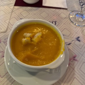 Crema de zapallo