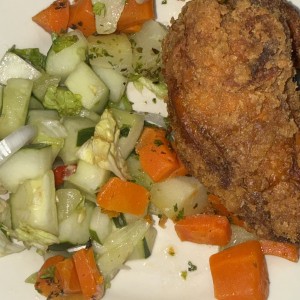 Comidas - 1/4 Pollo frito