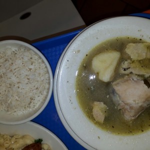 sancocho con arroz