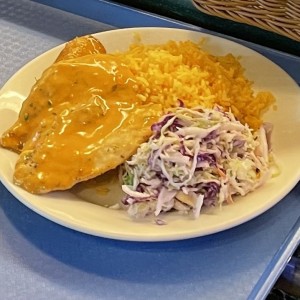 Ensalada de pollo y pollo
