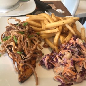 Pechuga de Pollo con papas