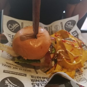 4 che ese and bacon