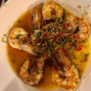 Langostinos al ajillo