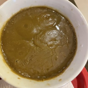 Sopa de lentejas