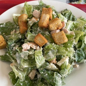 Caesar, Cesar Salad con pollo y huevo adicional
