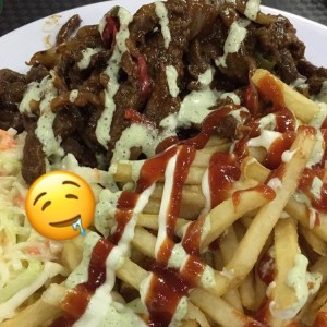 bistec picado con papas