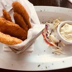berenjenas apanadas