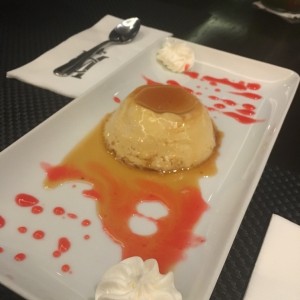 Flan de la casa