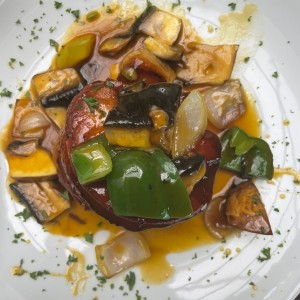 Pollo con salsa de maracuya