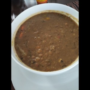 Sopa lentejas