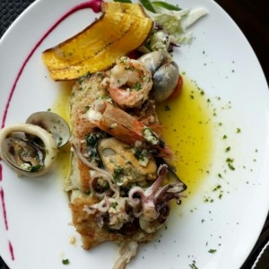 corvina a lo macho al oleo