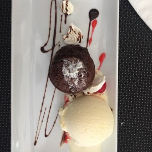 Coulant de chocolate
