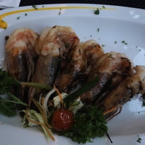 Langostinos a la plancha