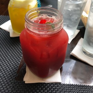 limonada de fresa