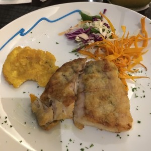 corvina a la plancha