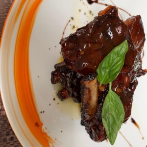 Short ribs salsa barbacoa