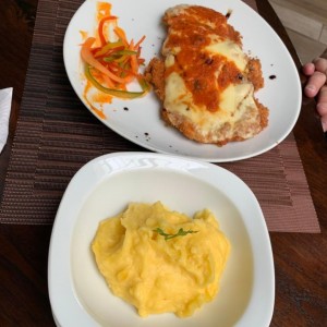 Milanesa pollo