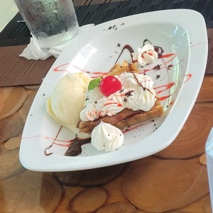 pie manzana