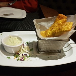 wanton de camarones 