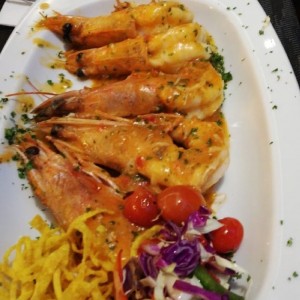 Mar - Langostinos al ajillo