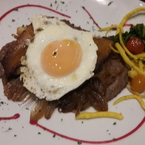 Bistec a la cubana