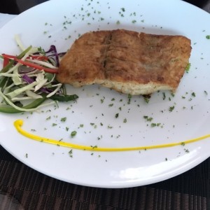 Corvina a la plancha
