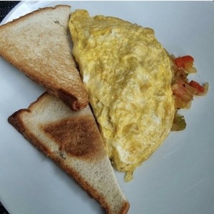Omelette - Omelette de Queso