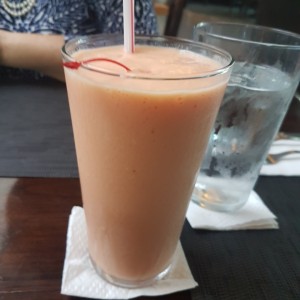 licuado de papaya