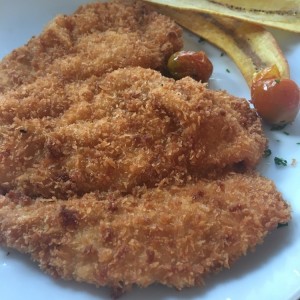 Milanesa de pollo