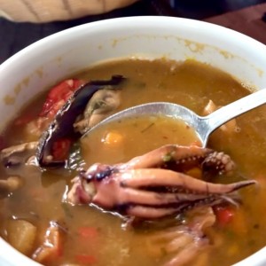 Sopa de marisco