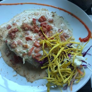 corvina en leche de coco