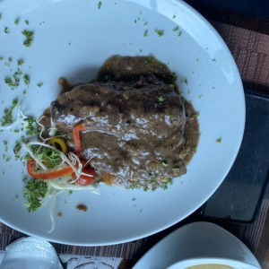Filete a la pimienta