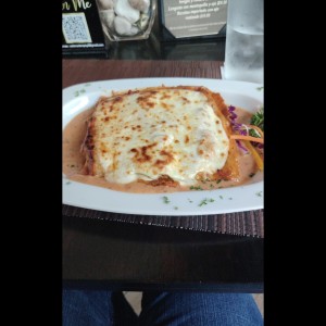 Canelones con pollo