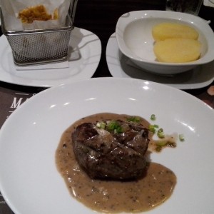 Filete de res a la pimienta