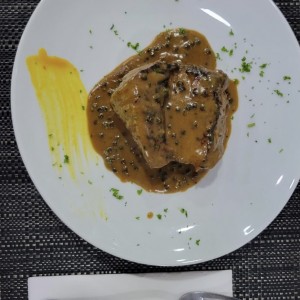 Filete a la pimienta