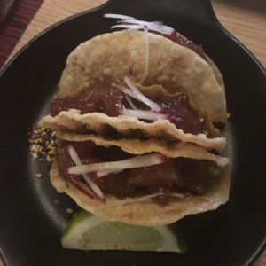 tacos de atun