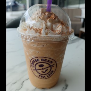 Pumpkin spice ice blended 