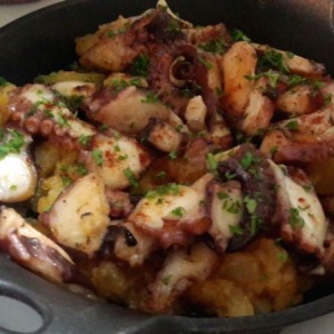 Pulpo al Sarten 