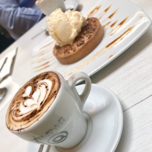 Capuchino de vainilla & Pecan pie 