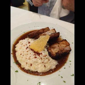 Cerdo en salsa de malta y tamarindo