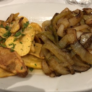 bacalao encebollado