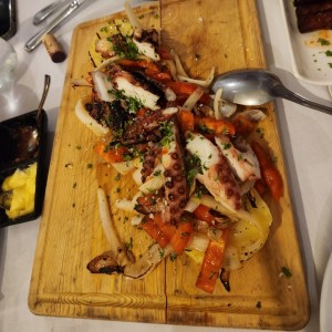 Pulpo a la parrilla