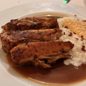 Chuletas con arro