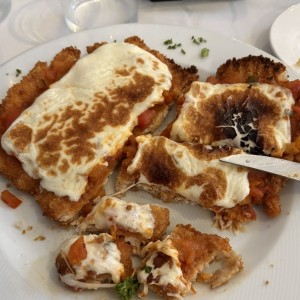 Milanesa a la Vasca