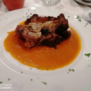 Costilla al horno