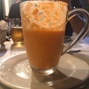 gaspacho andaluz. Delicioso.