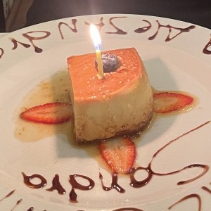 Flan de coco